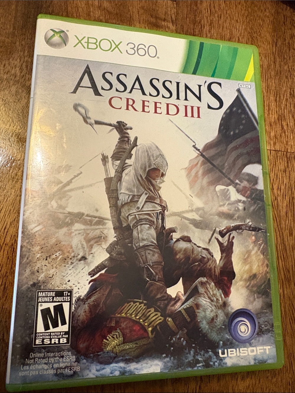 Assassin's Creed III for Xbox 360 - White/Green